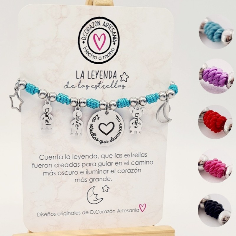 Pulsera con niños colgando | DCorazón
