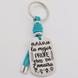 Regalos para profesores, llavero personalizado | Creasentidos