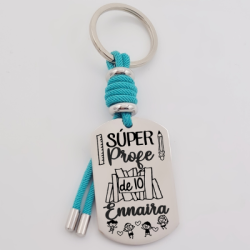 Regalos para profesores, llavero personalizado | Creasentidos