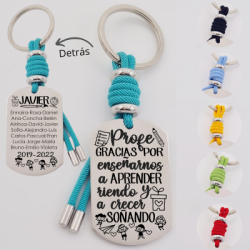 Regalos para profesores, llavero personalizado | Creasentidos