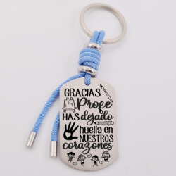 Regalos para profesores, llavero personalizado | Creasentidos
