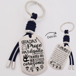 Regalos para profesores, llavero personalizado | Creasentidos