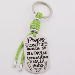 Regalos para profesores, llavero personalizado | Creasentidos