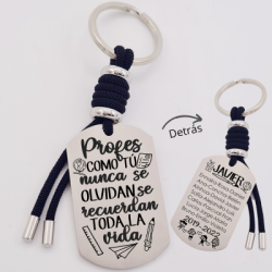 Regalos para profesores, llavero personalizado | Creasentidos