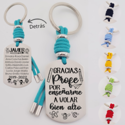 Regalos para profesores, llavero personalizado | Creasentidos