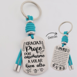 Regalos para profesores, llavero personalizado | Creasentidos