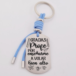 Regalos para profesores, llavero personalizado | Creasentidos