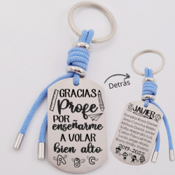 Regalos para profesores, llavero personalizado | Creasentidos