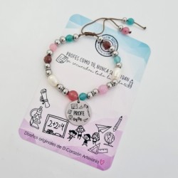 Regalos para profesores, fin de curso, pulsera | Dcorazón