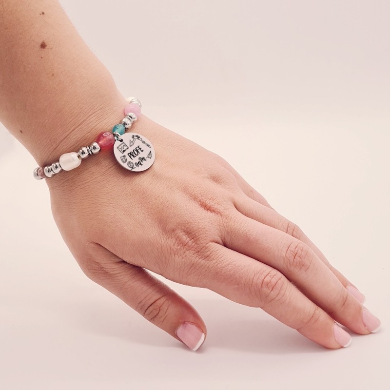 Regalos para profesores, fin de curso, pulsera | Dcorazón