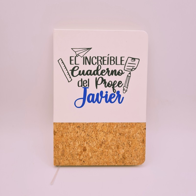 Regalos para profesores, libreta personalizada |Dcorazón