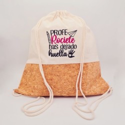 Regalos para profesores, mochila personalizada |Dcorazón