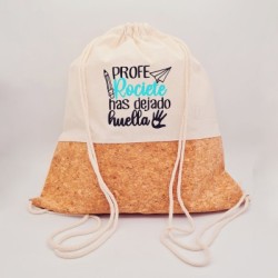 Regalos para profesores, mochila personalizada |Dcorazón