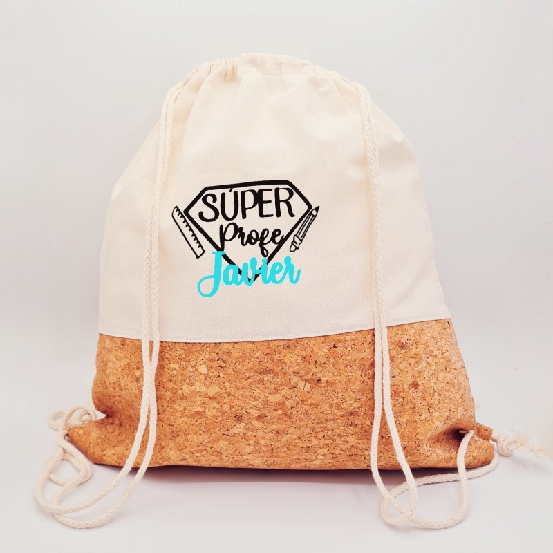 Regalos para profesores, mochila personalizada |Dcorazón