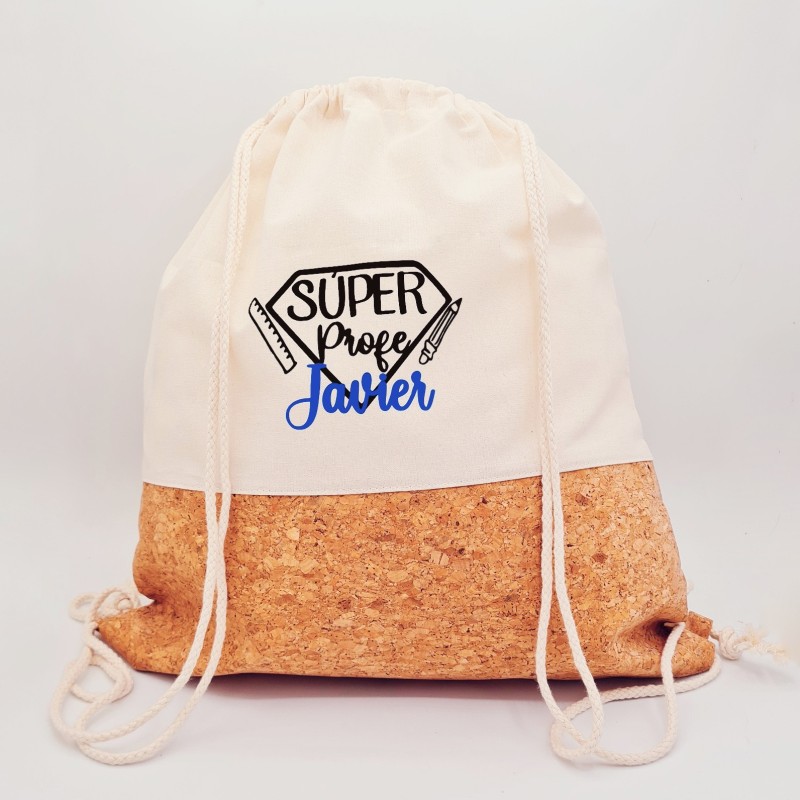 Regalos para profesores, mochila personalizada |Dcorazón