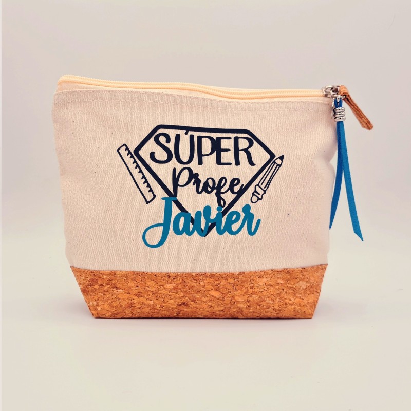 Regalos para profesores, neceser personalizado |Dcorazón