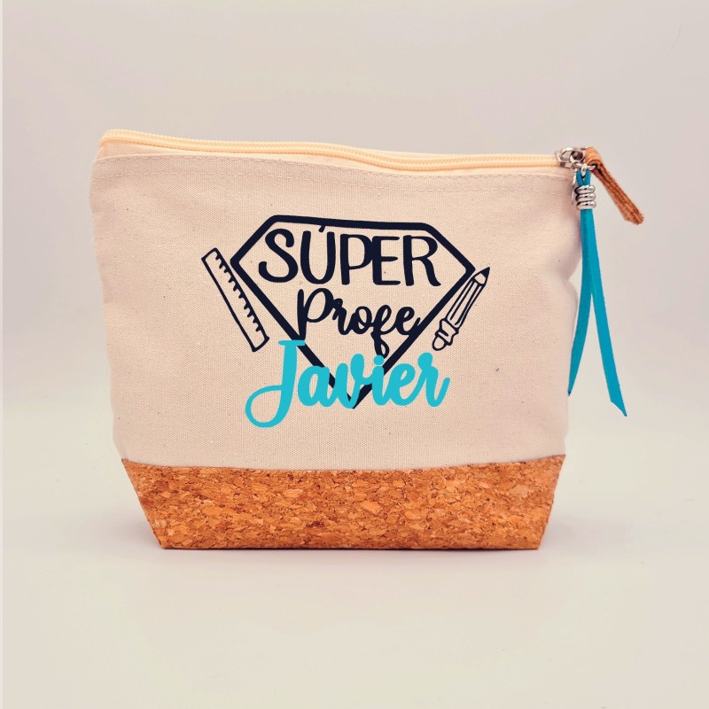 Regalos para profesores, neceser personalizado |Dcorazón