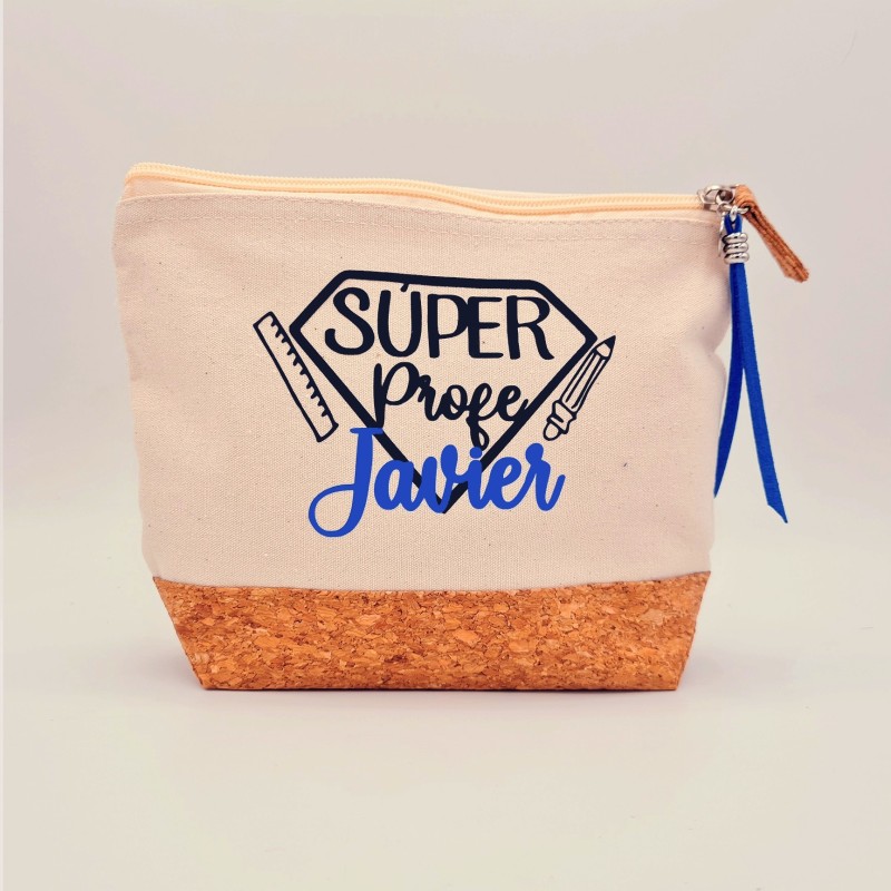 Regalos para profesores, neceser personalizado |Dcorazón