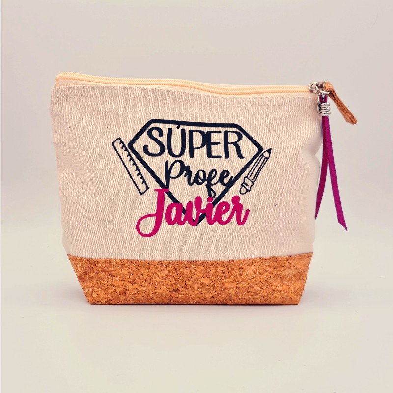 Regalos para profesores, neceser personalizado |Dcorazón