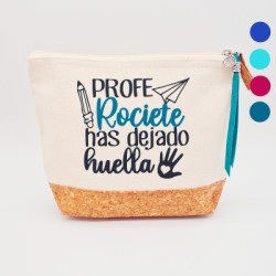 Regalos para profesores, neceser personalizado |Dcorazón