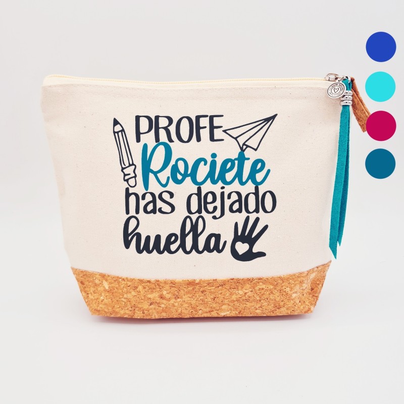 Regalos para profesores, neceser personalizado |Dcorazón