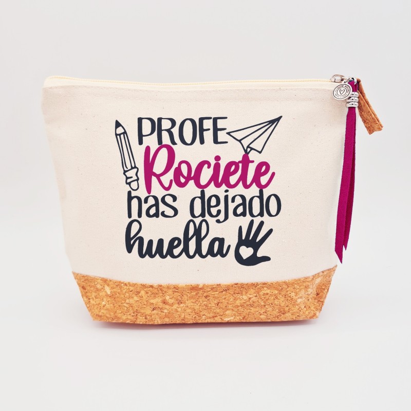 Regalos para profesores, neceser personalizado |Dcorazón