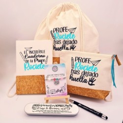 Regalos para profesores, mochila personalizada |Dcorazón