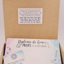 Regalos para profesores, mochila personalizada |Dcorazón