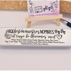 Regalos para profesores, mochila personalizada |Dcorazón