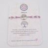 Pulsera modelo árbol de la vida.