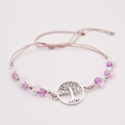 Pulsera modelo árbol de la vida.