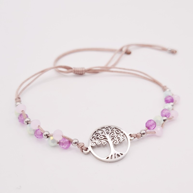 Pulsera modelo árbol de la vida.