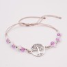 Pulsera modelo árbol de la vida.