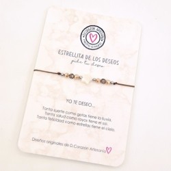 Pulsera ESTRELLA de nácar.