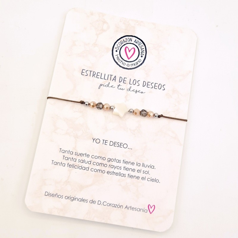 Pulsera ESTRELLA de nácar.
