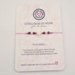 Pulsera ESTRELLA de nácar.
