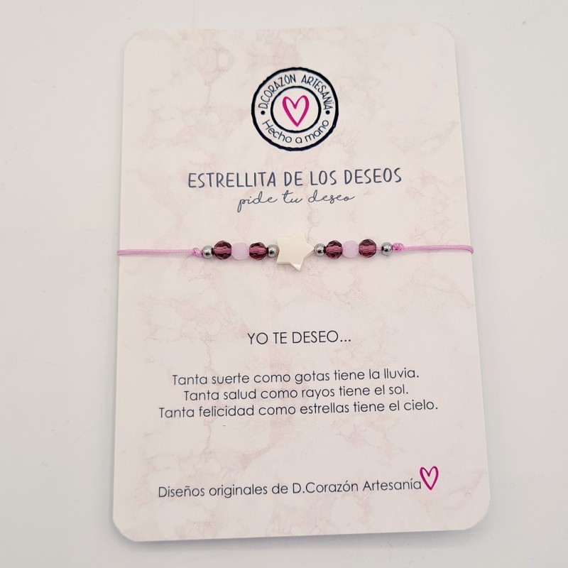 Pulsera ESTRELLA de nácar.