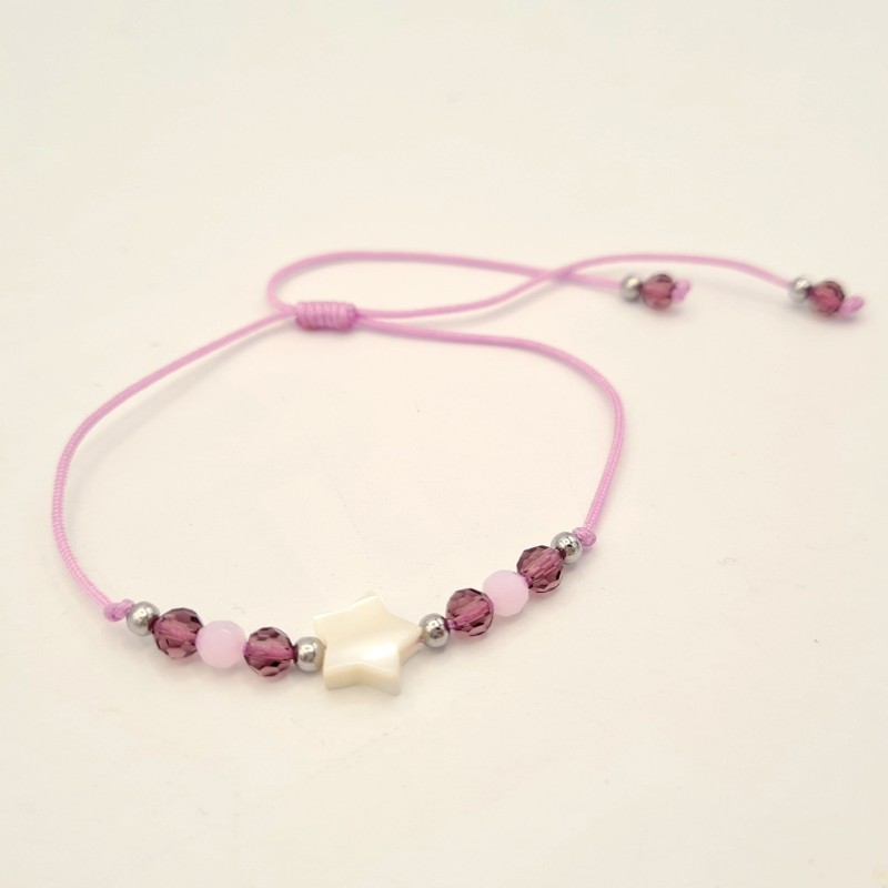 Pulsera ESTRELLA de nácar.