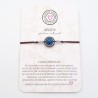 Pulsera APATITO, ajustable para todas las tallas, acero inoxidable.