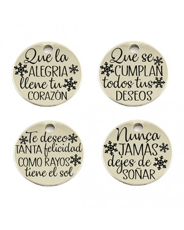 Dise├▒os predefinidos de frases grabadas Creasentidos