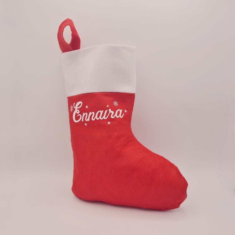 Calcetín personalizable de navidad | DCorazón