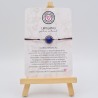 Pulsera PIEDRA LAPISLÁZULI, ajustable para todas las tallas, acero inoxidable.