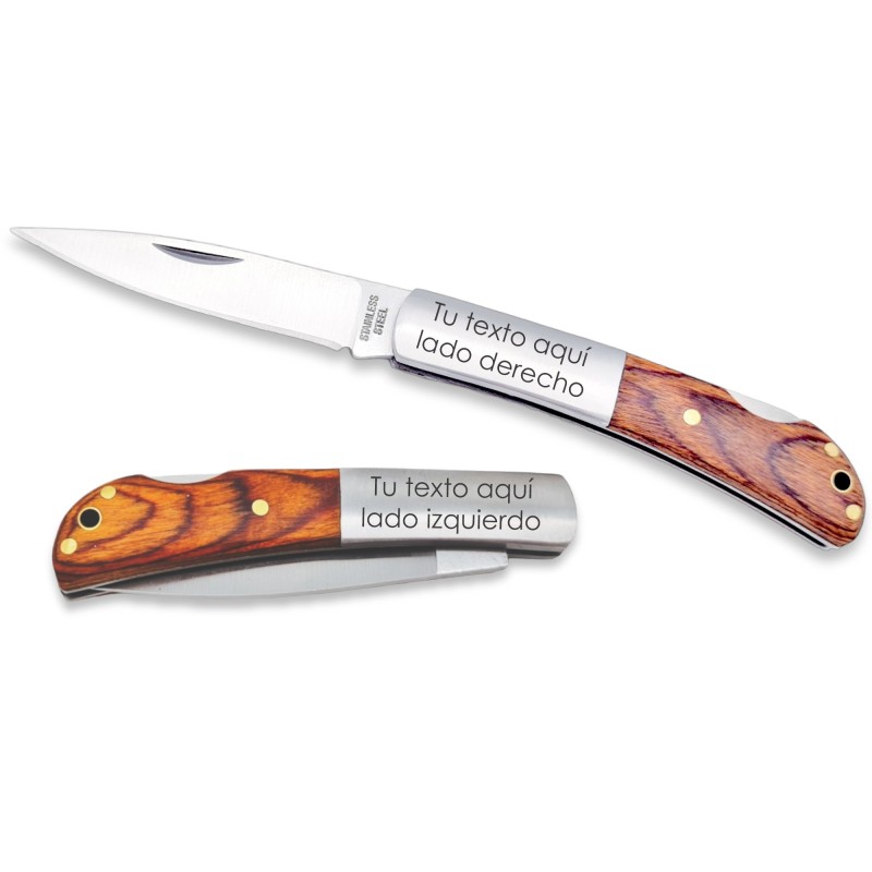 Navaja personalizada con tu texto | Dcorazón