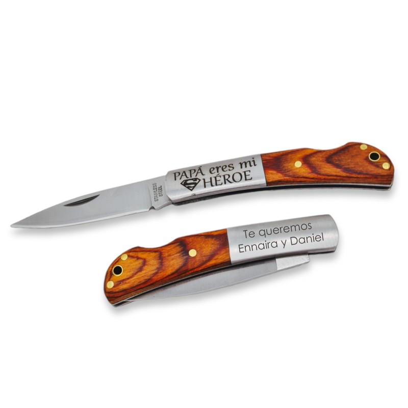 Navaja personalizada con tu texto | Dcorazón