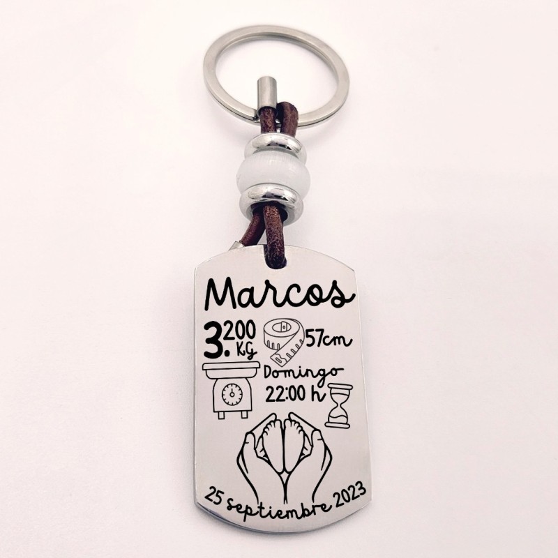 Llavero Natalicio | Dcorazon