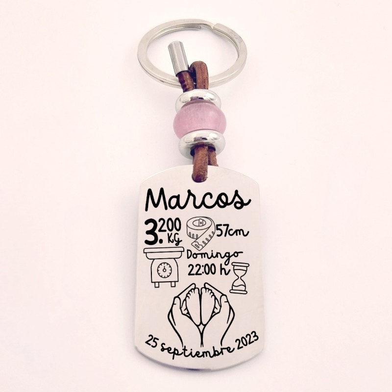 Llavero Natalicio | Dcorazon