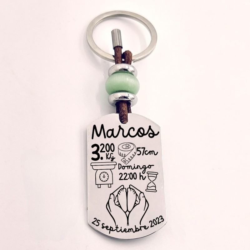 Llavero Natalicio | Dcorazon