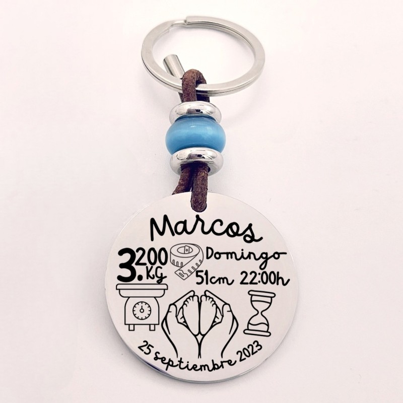 Llavero Natalicio | Dcorazon