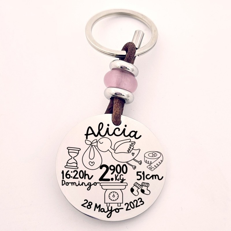 Llavero Natalicio | Dcorazon