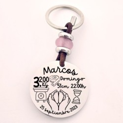 Llavero Natalicio | Dcorazon